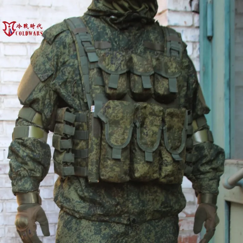 

Hot New Russian 6B46 Tactical Vest EMR Chest Rig With AK Sub Magazine Pouch Accessories Outdoor Hunting Combat Equiment