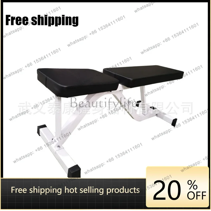 Zj. Dumbbell Stool Crunches Fitness Equipment Home Multifunctional Assist