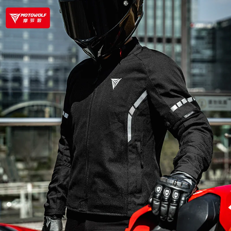 

Motorcycle Mesh Breathable Cycling ClothingSummer Anti-Fall RacingClothingOutdoor Cycling Breathable Cycling Clothing Motorcycel
