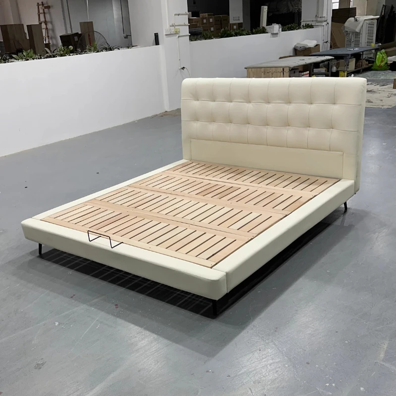 Storage Minimalist Double Bed Metal Japanese Japanese Moderate Double Bed Weak Strong Muebles Para El Hogar Bedroom Furniture