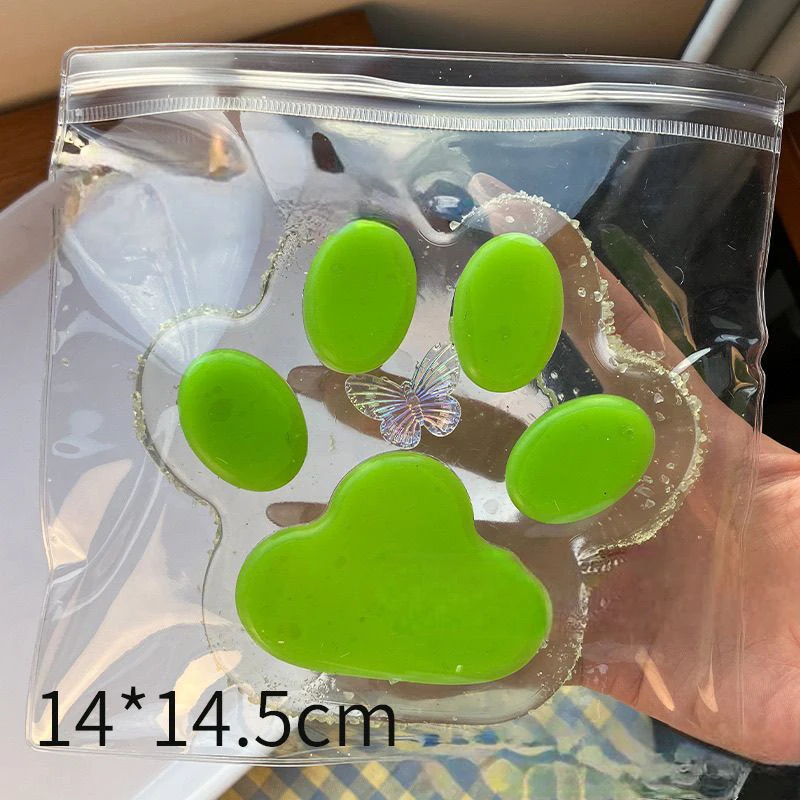 Super Large Jelly Squishy Cat Paw Stress Relief Decompression Toy Slow Rebound New Fidget Toy For Kids Adult Christmas Gifts