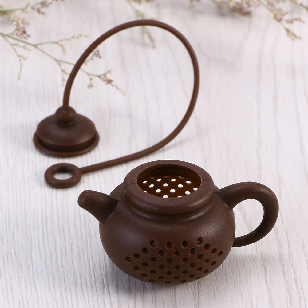 

2pcs Silicone Infuser Filter For Loose Leaf Steeping Reusable Small Tea Strainer Suitable For Teapot Cup Easy Clean Tea