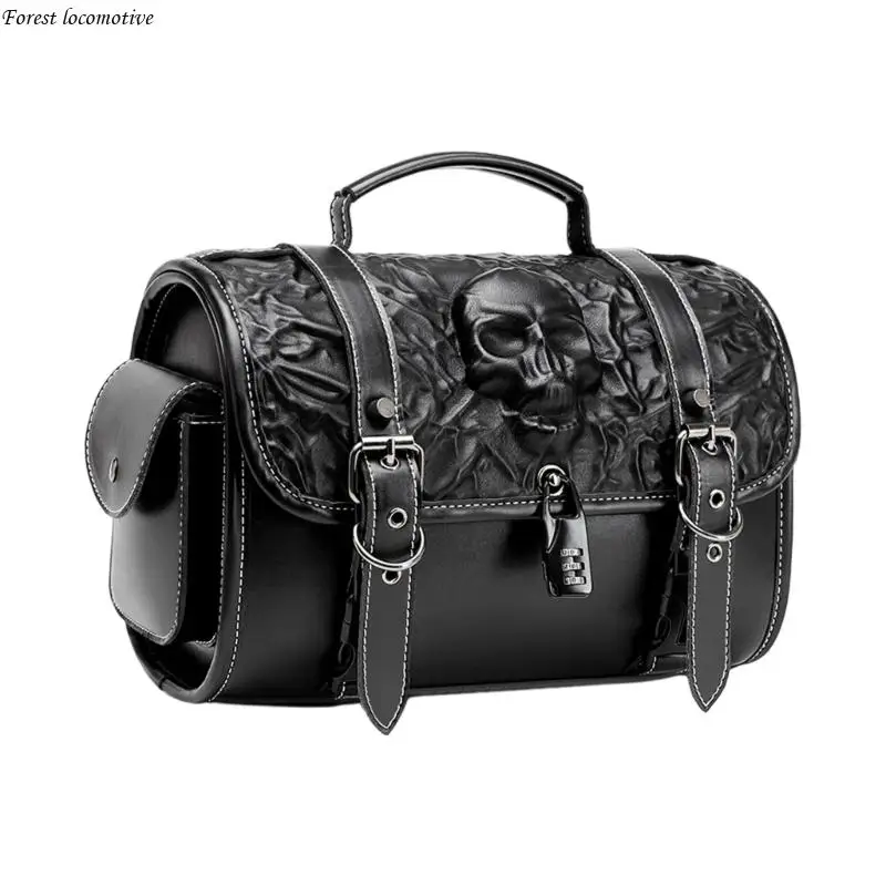 

Unique Handmade Motorcycle Accessory Bag Gothic Decor Storage Bag for Bikes 32GB