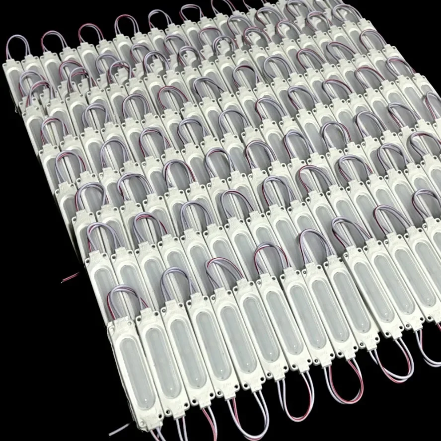 20/lot RGB Flowing Light 12V Highlight Led Module Waterproof IP65 Foldable COB Light Strip Backlight Shop Banner Car Decoration