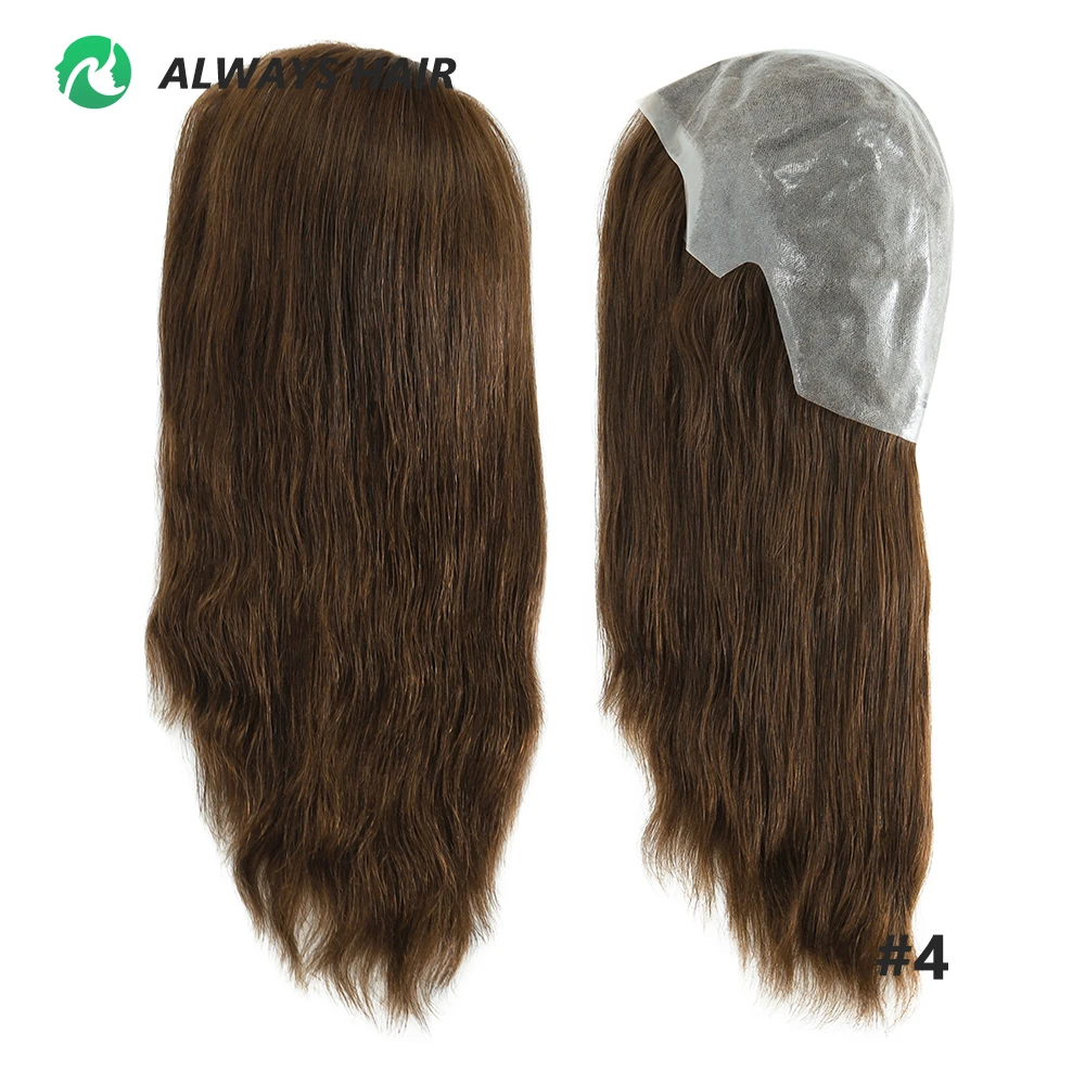 

Bio FW - New Arrivals 14" Wholesale Human Hair Wig for Women Full PU Women Wig 130 Density All Thin Polyskin Headband Wig