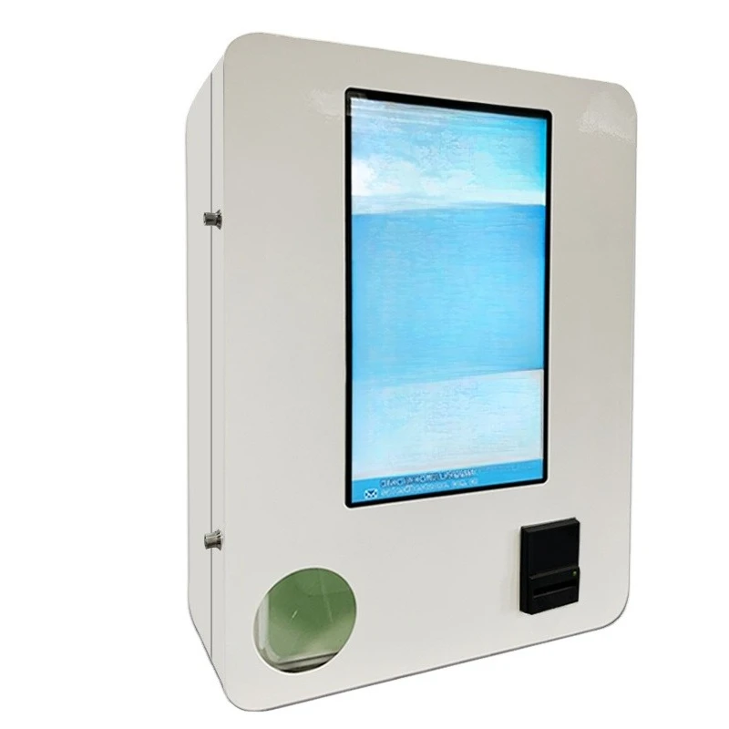 

Small Size Wall Mounted Touch Screen Cell Phone Charge Vending Machine for Playground Use