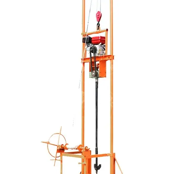 

Customized Strong Power Water Well Drilling Rig 25HP Hydraulic Wheeled Crawler Diesel Drilling 100m 150m Depth