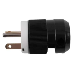 2 Pole 3 Wire Plug 1PCS 20A NEMA Plug Connector 5-20P Grounding Heavy Duty Male Replacement Replacement Useful