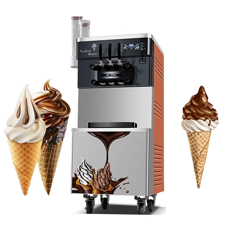 Popular price Soft ice cream machine Commercial accessories Automatic container filling machine