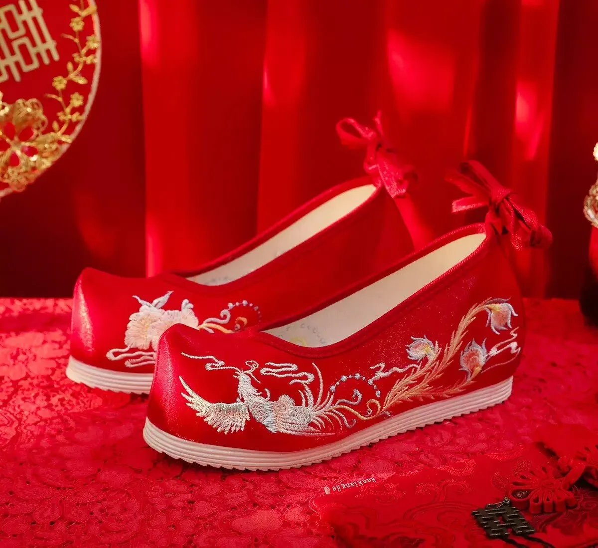 Hanfu Sepatu Tradisional Sepatu Wanita Bordir Datar Cina Sepatu Antik Sepatu Cosplay Hanfu Sepatu Putih Hitam Merah Ukuran Plus 41 Hadiah