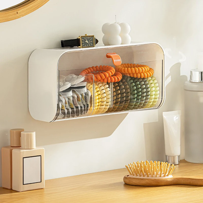 

Настенный органайзер для хранения хлопковых тампонов, пыленепроницаемый