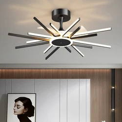 Living room decoration bedroom decor led Ceiling fans with lights remote control dining room Ceiling fan light indoor lighting