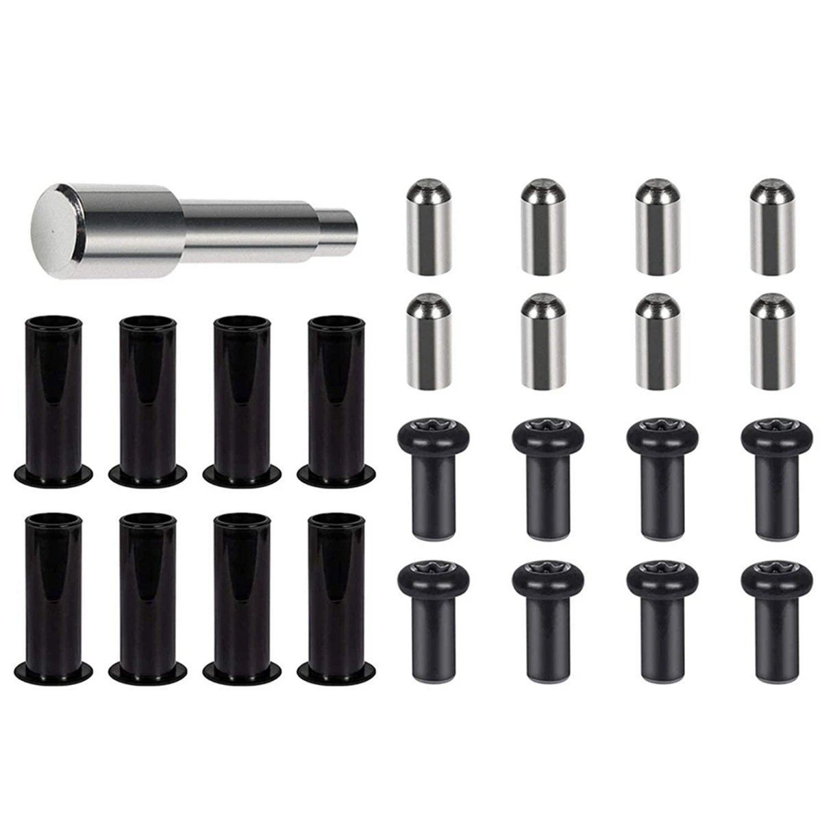 

Door Pin Guides & Door Hinge Nuts & Door Bushing Removal Tool for Jeep Wrangler JK JL 2007-2020 Door Hinge Pin 25