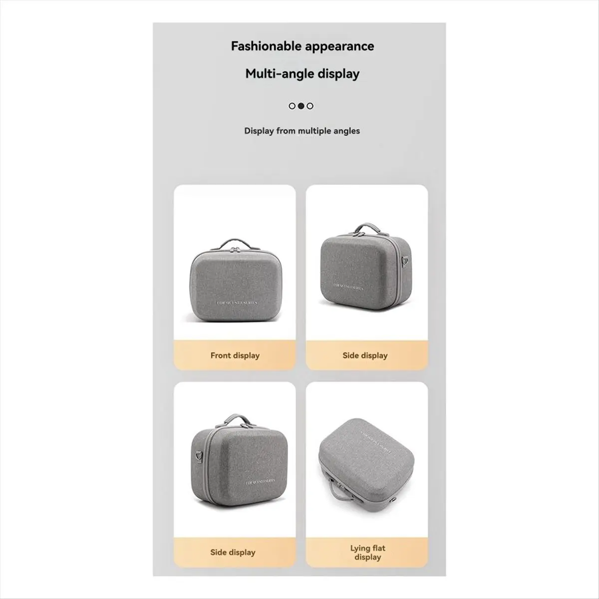 VR Shoulder Bag Storage Bag Hard Shell Bag Travel Carrying Box for 3S for 3 VR Accessories