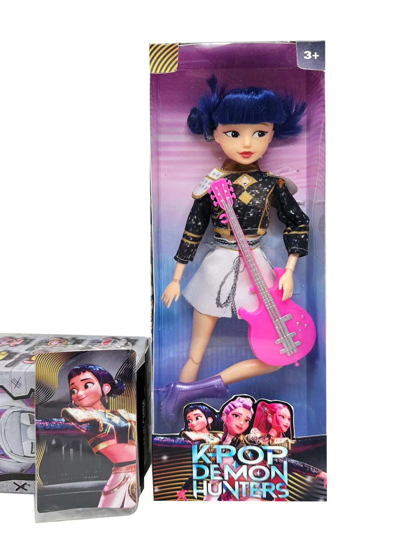 لعبة شخصية Kpop Demon Hunters Live-Action Rumi Mira Zoey Sussy موضوع أغنية من الأضواء الملونة لمحبي هدايا عيد ميلاد الطفل