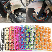30Pcs/set Motorcycle Screw Cap Cover High Quality Creative Head Body Decorative Engine Nut Bolt Caps Motorcycle Accessories