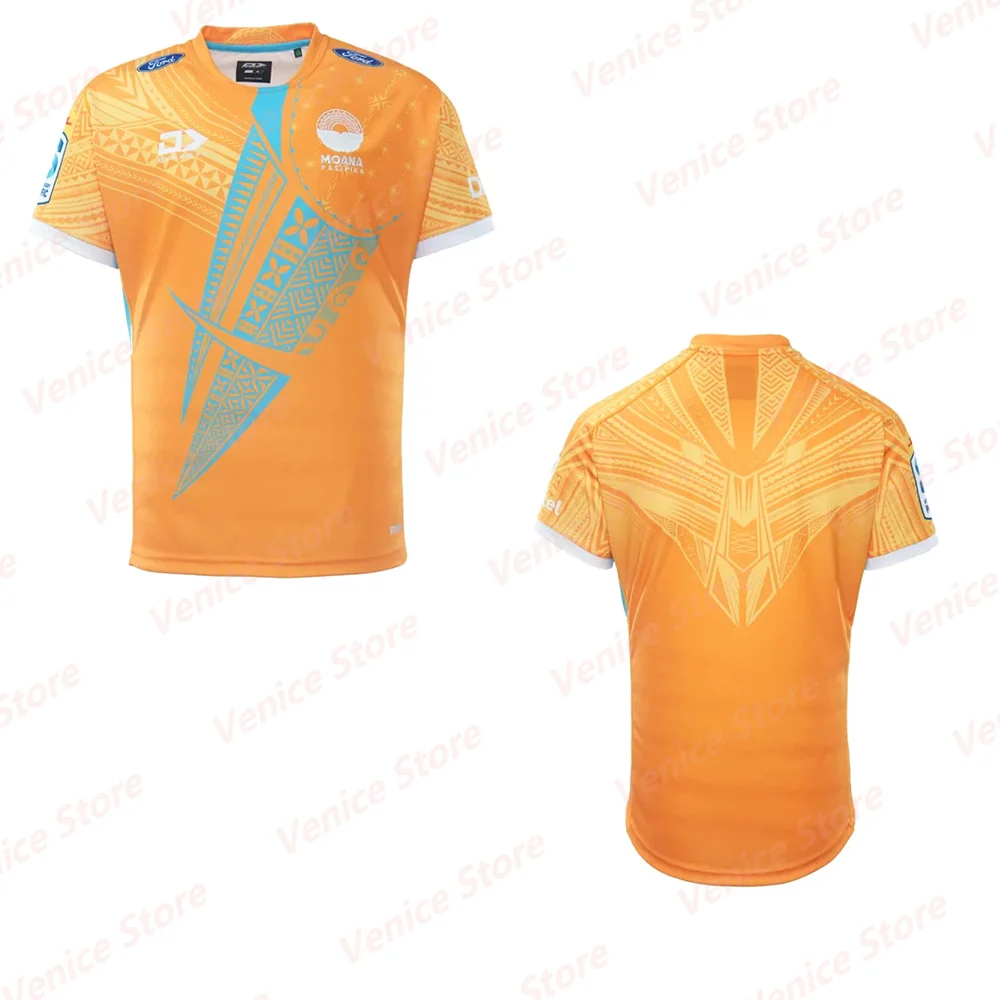 2024 Summer New Arrival Moana Pasifika Super Rugby Home Jersey Away Jersey Men Women T-shirt Adult/Kid Australian Football Kit