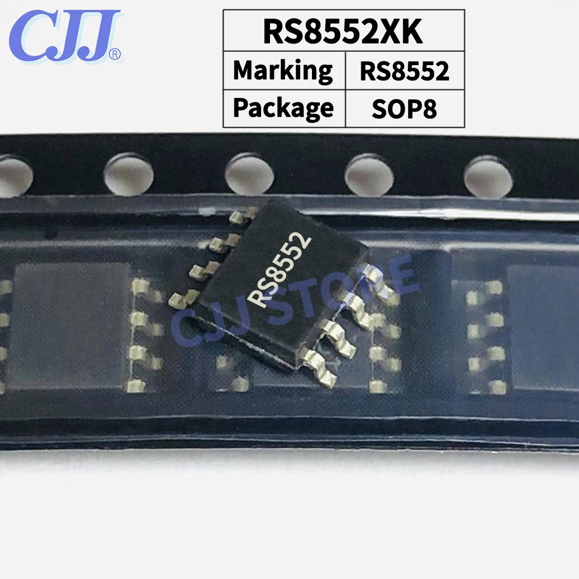 

1~2500PCS/Lot RS8552XK Marking RS8552 SMD IC SOP8 Amplifier new and original