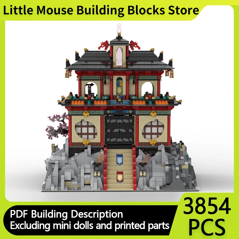 

City Street View Model MOC Building Bricks Adventure Fortress Modular Technology Gifts Holiday Assemble Children Toys Suit