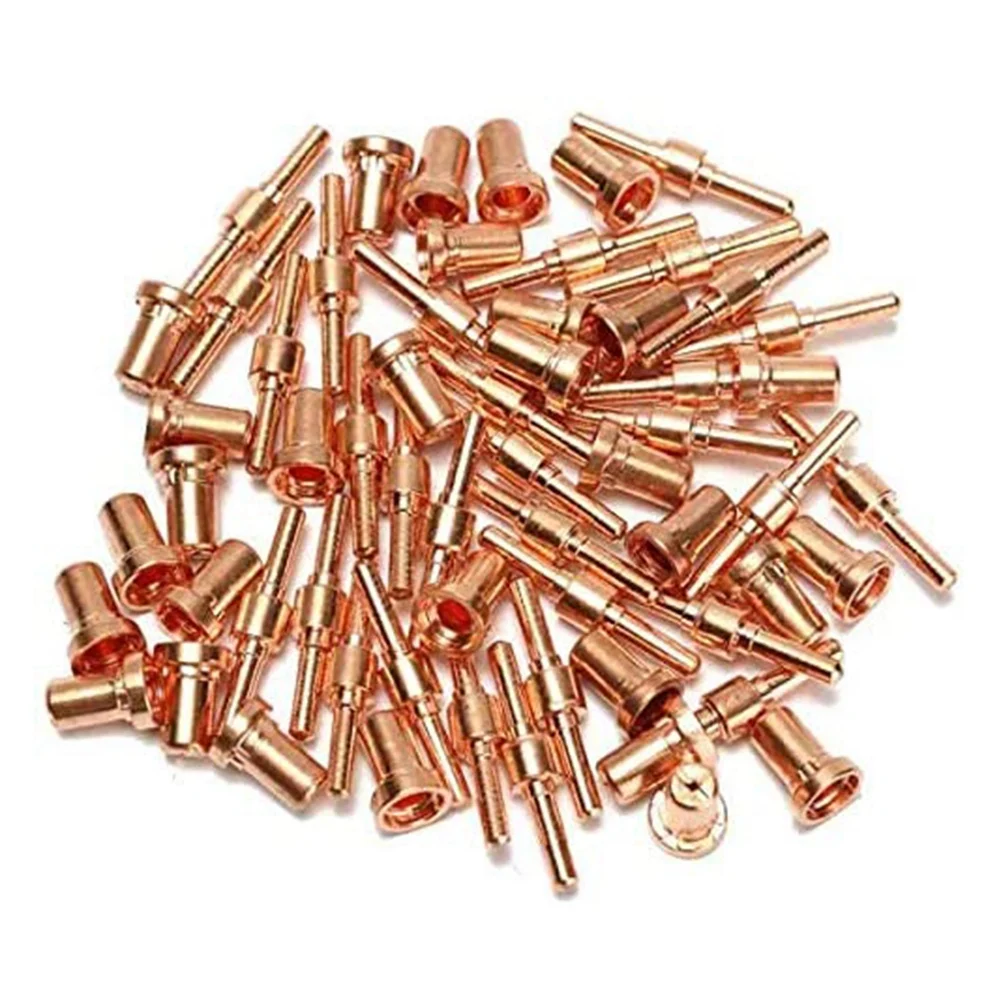

110 Pcs Plasma Cutting Consumables Fit Cut 40 50 With Plasma Cutter Torch PT31 LG40