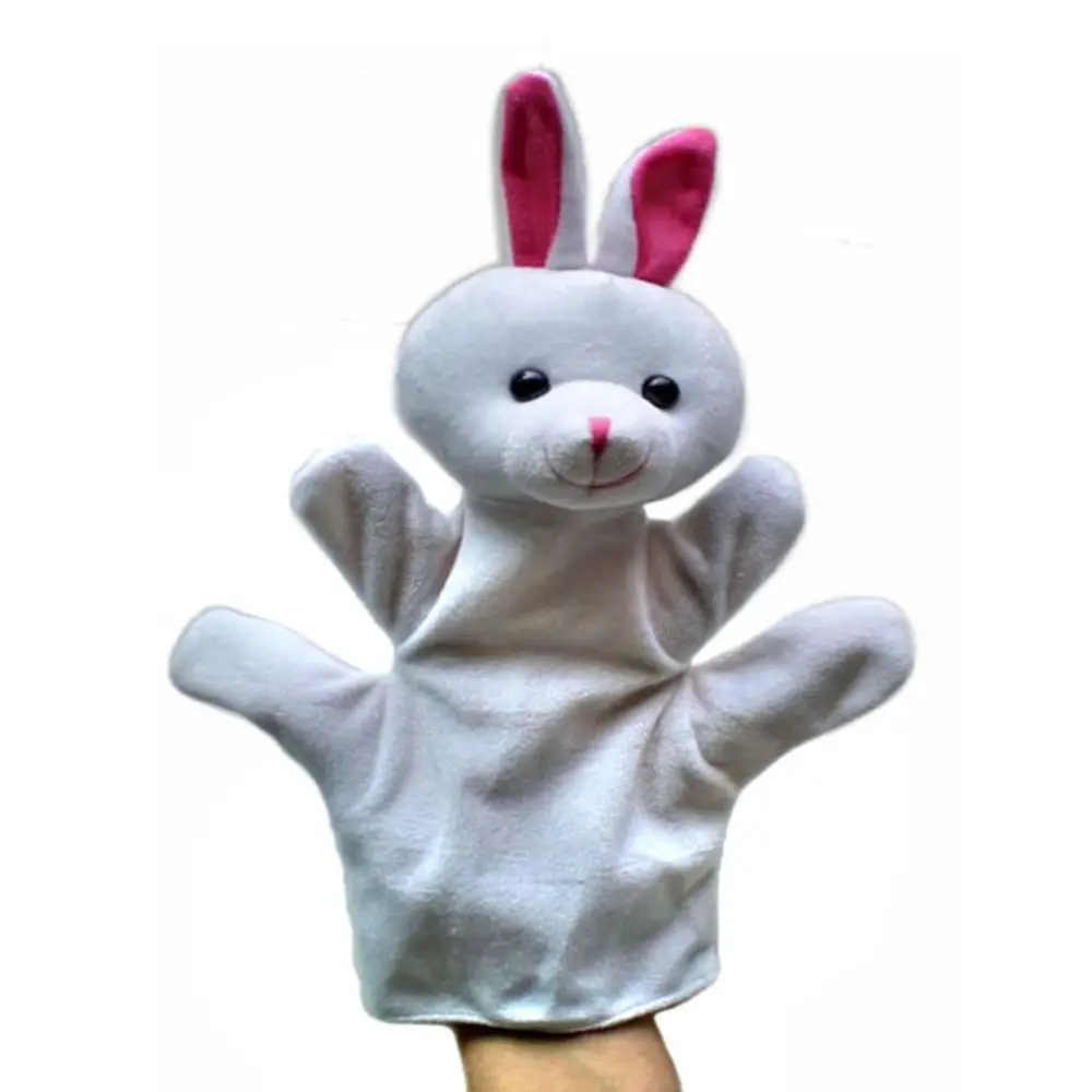 24 Types Hand Puppets For Animal Cartoon Animal Cloth Adorable Hand Puppets Interactive Plush Toy Animals Hand Finger Puppet