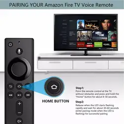 Bluetooth Voice Remote With Alexa For Amazon Fire TV Stick 4K L5 B83 HABS Material Control A/V Receiver Smart TV Controller Y1Q7