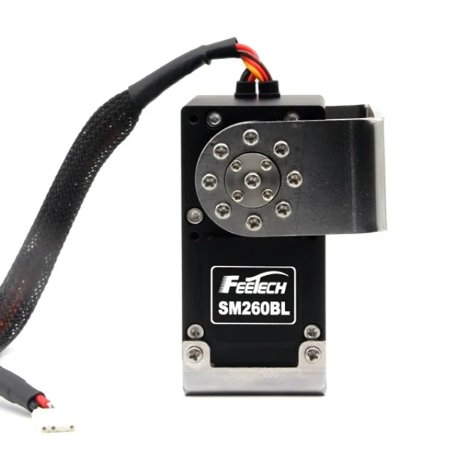 260Kg.cm HV Torque 24V Brushless Motor RS485 360 /Multiturn Turn Robot Servo With Real Time Feedback Protection Robot Industry