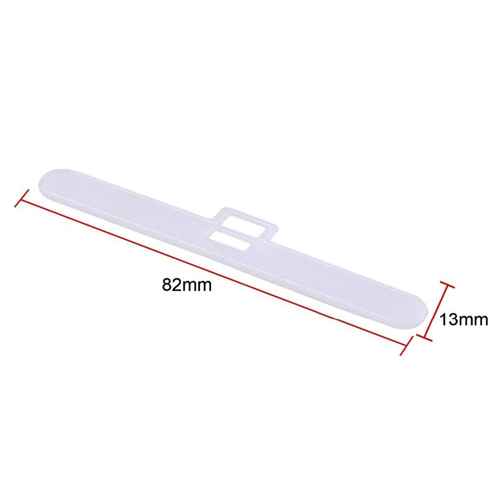Hot New Plastic Useful High Quality Blind Top Hangers Vertical Curtain Double Slot Home Rack Repair Rods Support