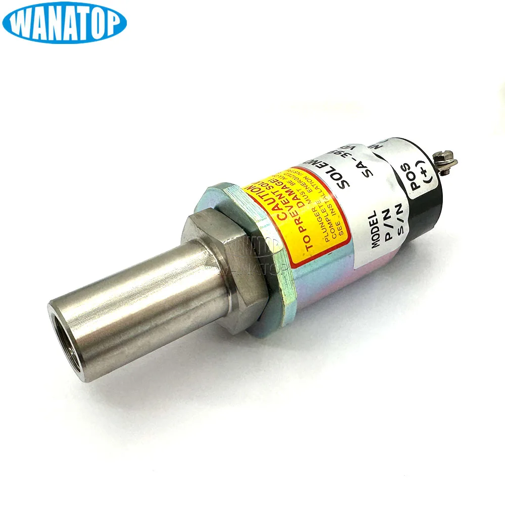 Stop Solenoid Valve SA-3991-12 836640253 836640254 5036569 1751S-24V SA-3991-24 For SISU DIESEL