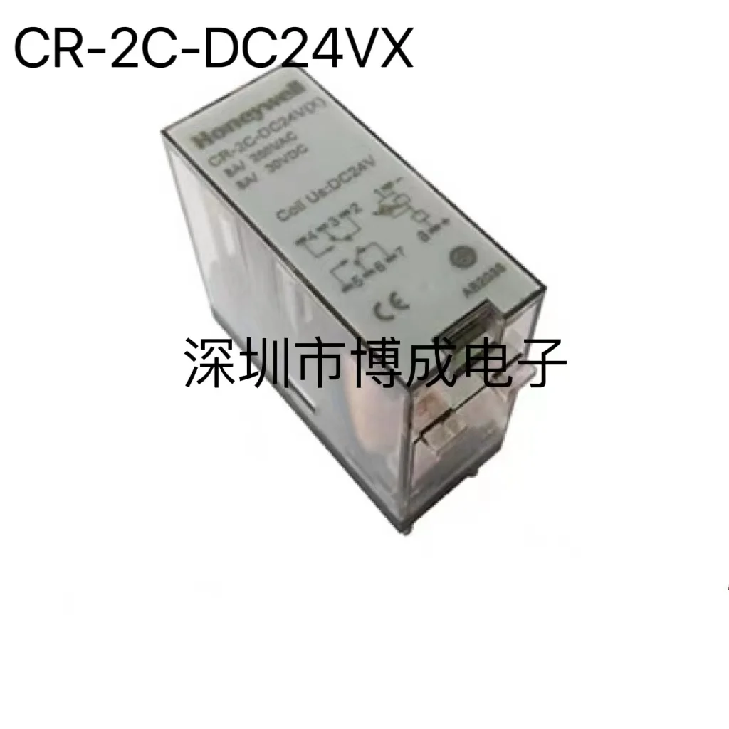 Stroomrelais, 5 Stuks, 2c-Ac230 V, 2C-Dc 24V, CR-1C