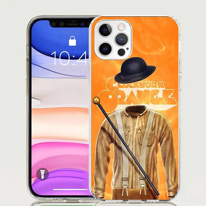 A Clockwork Orange Film Phone Case For Apple Iphone 11 12 13 Mini 14 15 16 Pro Max 7 Plus X XS XR SE Art Customized Coque Capa