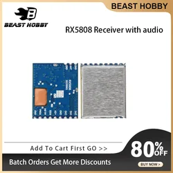 RX5808 5.8G 48CH Raceband A/V Receiver Module for RC FPV Racer Racing Drone Transmissions
