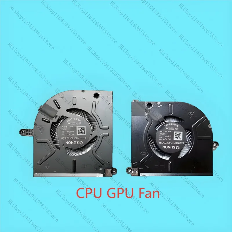 

New CPU GPU Cooling Fan for Dell AIienware M16 R2 2GN4X 02GN4X