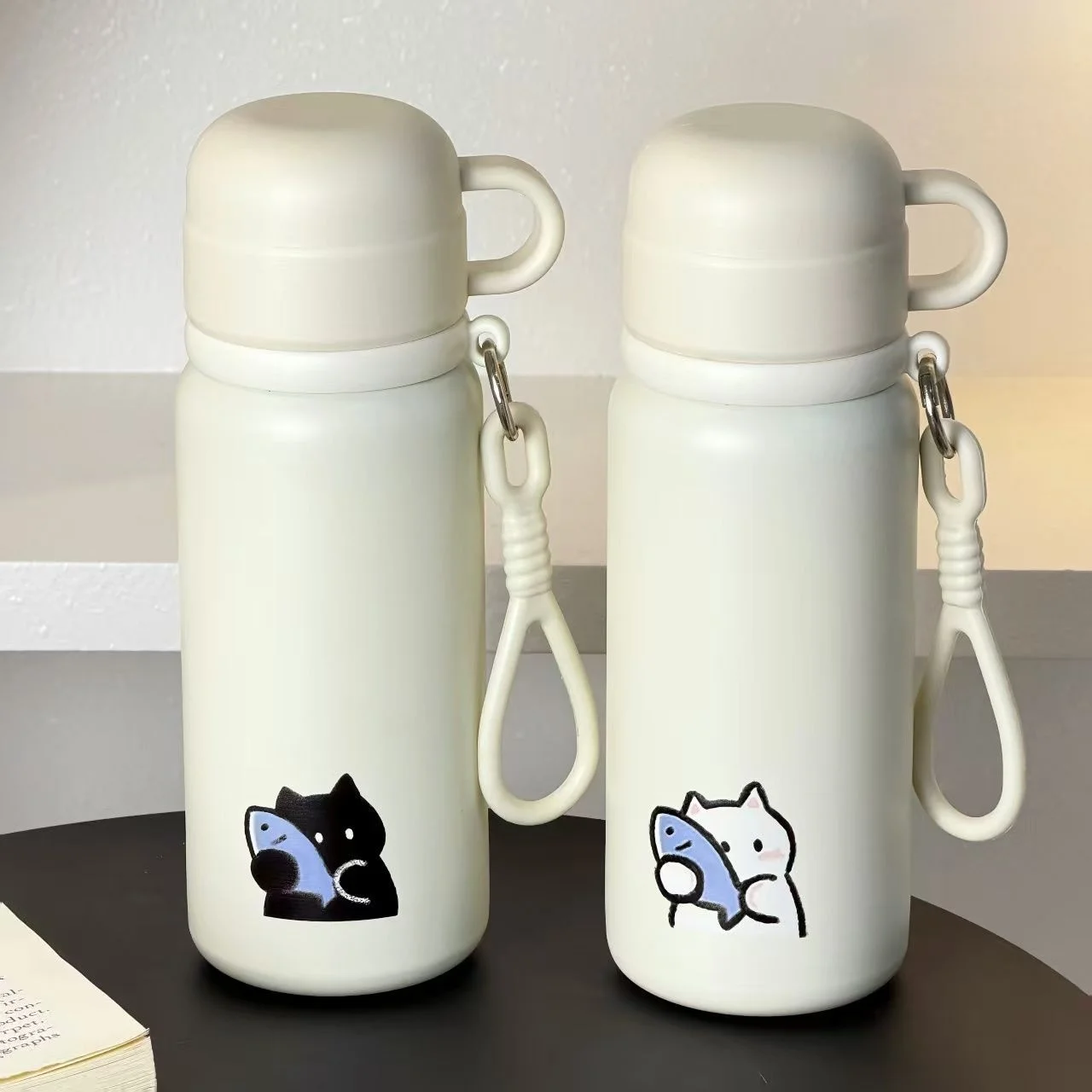 

Couple St Water Bottle Student Thermal Cup New 2025 Tea Brewing Tee-drink Design Stainl Steel Insulated Mug