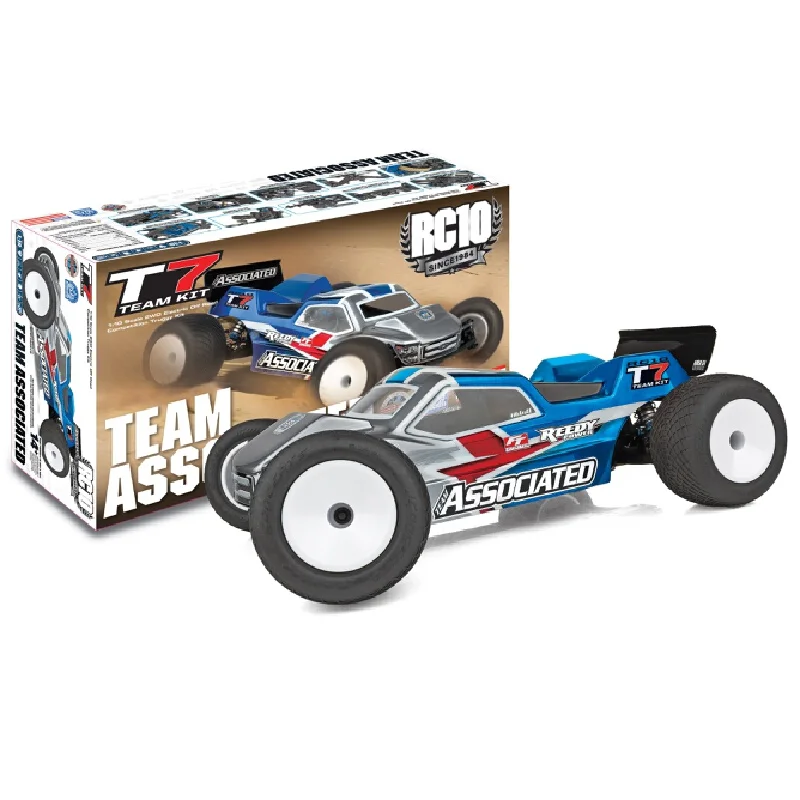 Team Associated 70005 RC10T7 Kit 1/10 Scale RC Stadium Truck 2WD Electric Comes with Shocks One-Piece Construction Christmasgift