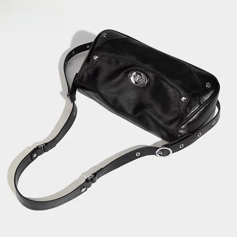 ZAZL Women's Commuter oulder Crossbody Bag Luxury Underarm Design Soft PU Leather Briti Sle Faion Small Size Bag