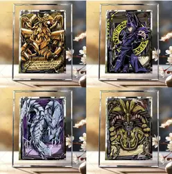 Yu-Gi-Oh Poster Acrylic Display Card Brick Photo Frame High Transparency Including Photo Blue-eyes White Dragon Black Magician