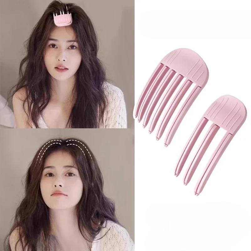 3/6Teeth Fluffy Hair Roots Clips Comb Lazy Hair Top Styling Curling Barrel Portable Korean Hairs Clip Volume Wind Sculpting Comb