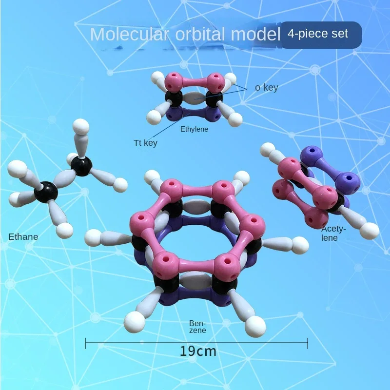 13Hot selling Organic Chemistry Molecular Model Kit Set 1006 Molecular Structure Models(2 Boxes)Atom School Educational Teaching