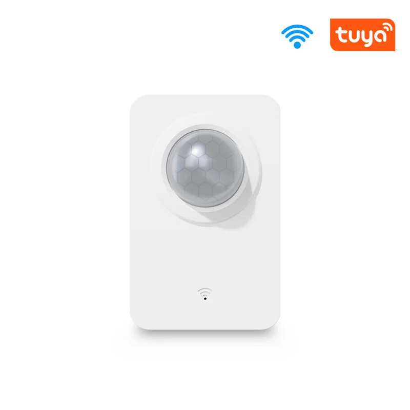 

Tuya WiFi Motion Sensor Intelligent Wide-angle Human Infrared Detector Mobile App Remote Control Monitor Anti-theft Alarm