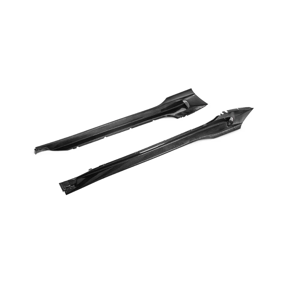 

Подходит для Aston Martin DB11, модификация, обновление в стиле PK, высококачественные сухие боковые юбки из углеродного волокна и детали корпуса юбки