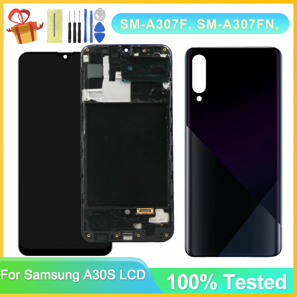 6.4''A30S For Samsung Tested A307F A307FN A307G A307GN A307GT LCD Display Touch Screen Digitizer Assembly Replacement