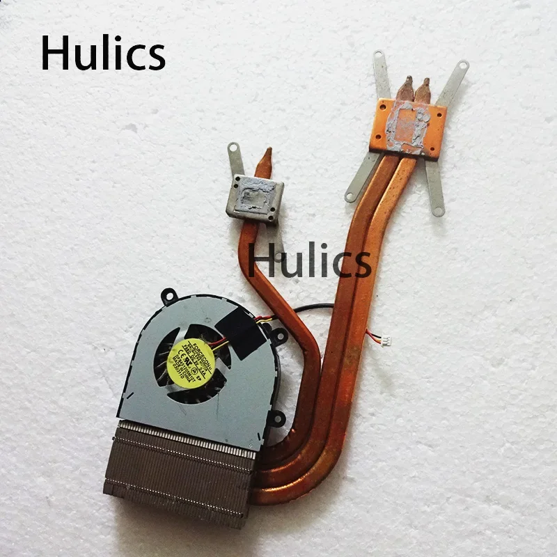 Hulics Utilizzato Per MSI MS-16G5 MS-16GB MS-16GD Raffreddamento Del Computer Portatile CPU Dissipatore di Calore Ventola di Raffreddamento E 312500060 CA CA