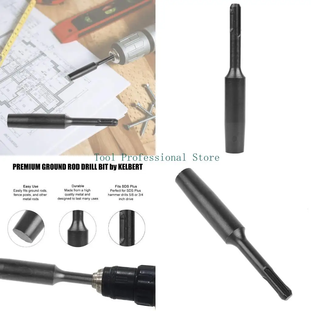 

Прочный закаленный стальной заземляющий стержень 57QF, втулка молотка для заземляющего стержня 15 мм