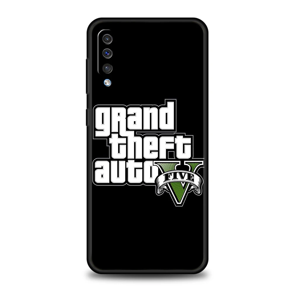 サムスンギャラクシー用高品質自動gta5ゲーム電話ケース、シリコンカバーシェル、a24、a13、a53、a73、a33、a22、a12、a02、a03、a05、a70、a50、5g