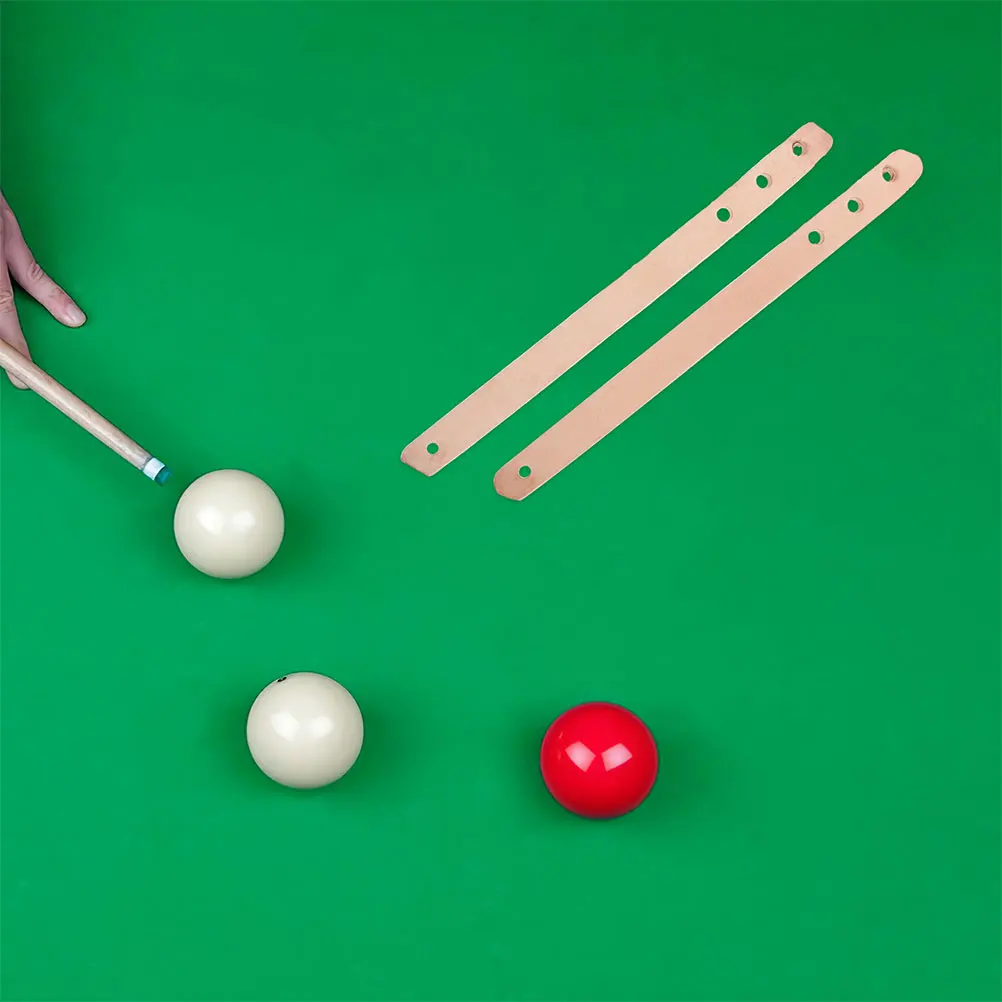 

4 Pcs Snooker Ball Track Belt Durable Pool Table Accessories Goal Rail Straps Dropping Track Billiard Hole Liner