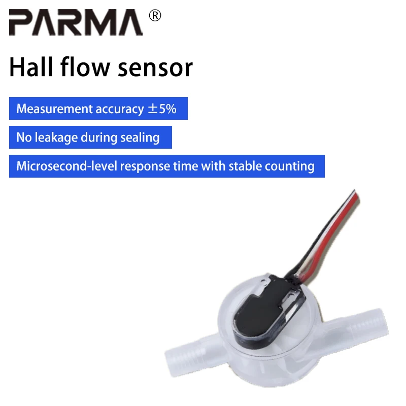 Turbine type water flow meter sensor wall-mounted boiler water heater submersion equipment water level switch pulse signal outpu