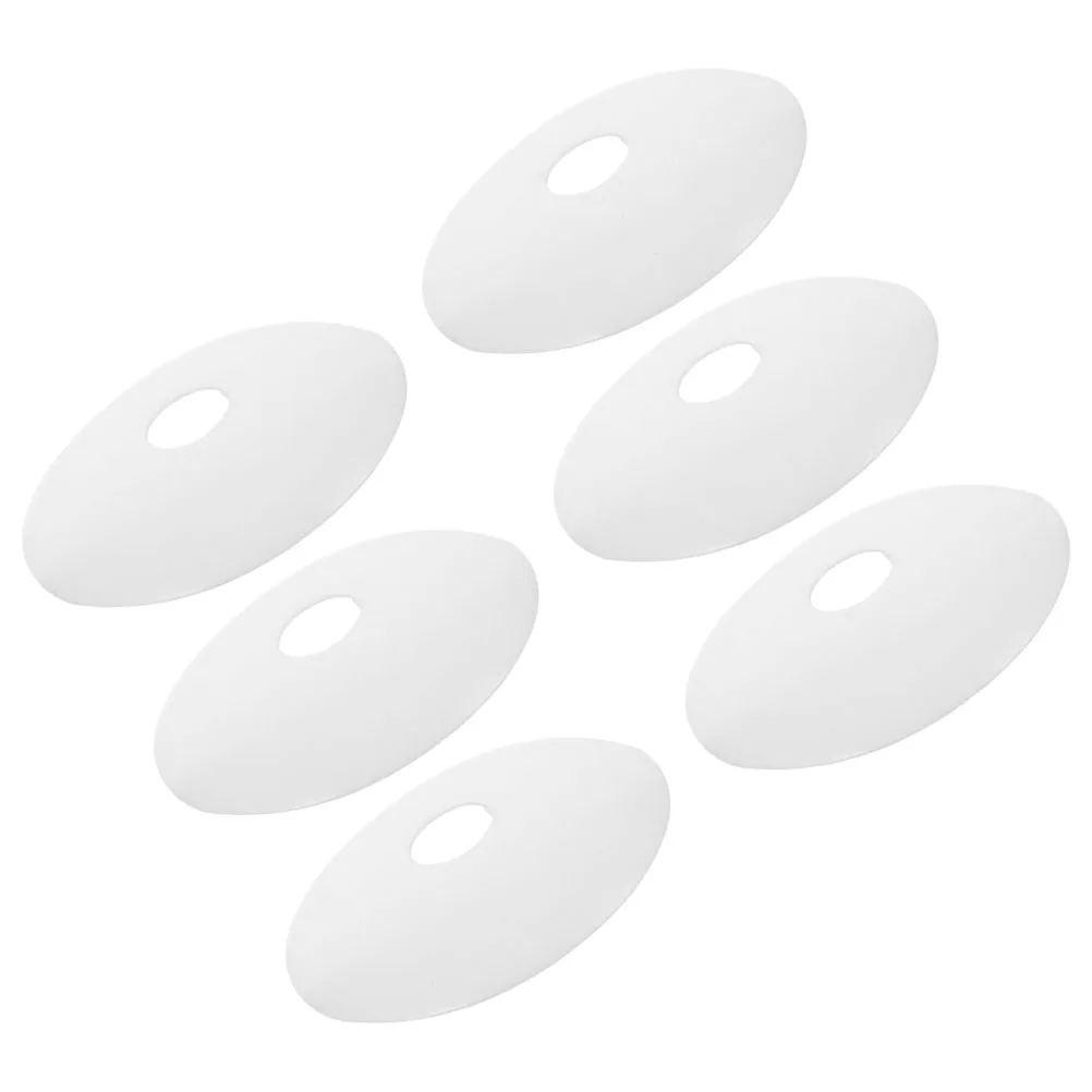 

6 шт., металлический светильник, навес, детали потолочного светильника, круглая крышка, монтажный кронштейн, винтажный дизайн, домашний декор