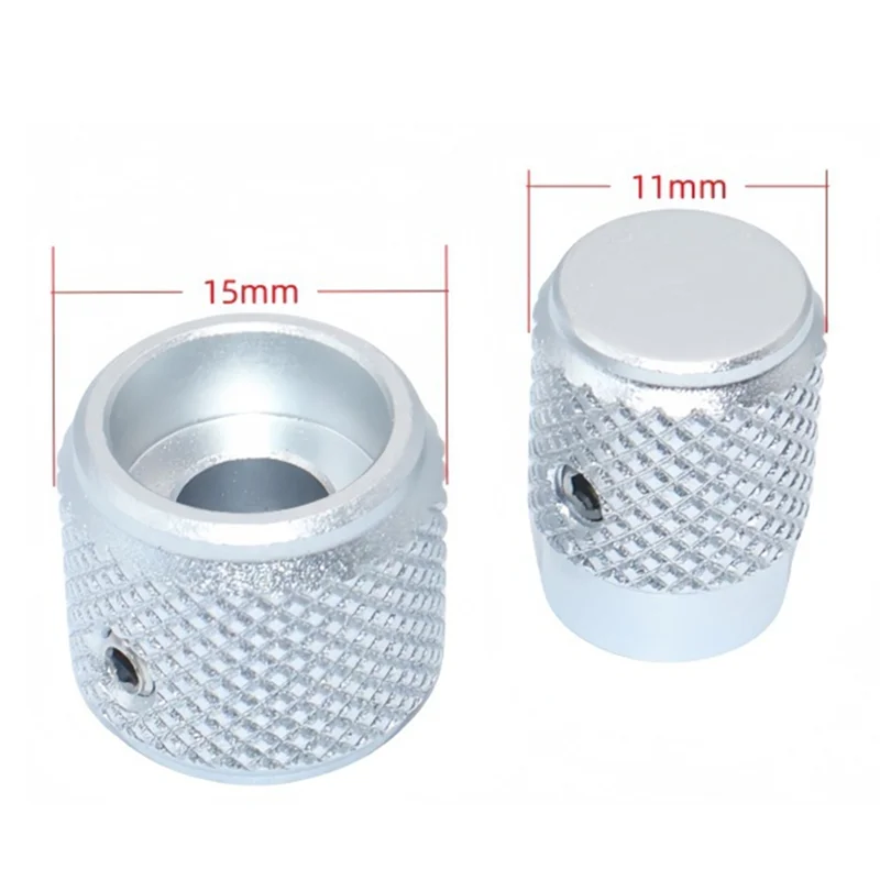 M12K-EC11EBB24C03 30 Position Handle Dual-Shaft Encoder Axis With Button Switch 25Mm Aluminum Alloy Caps