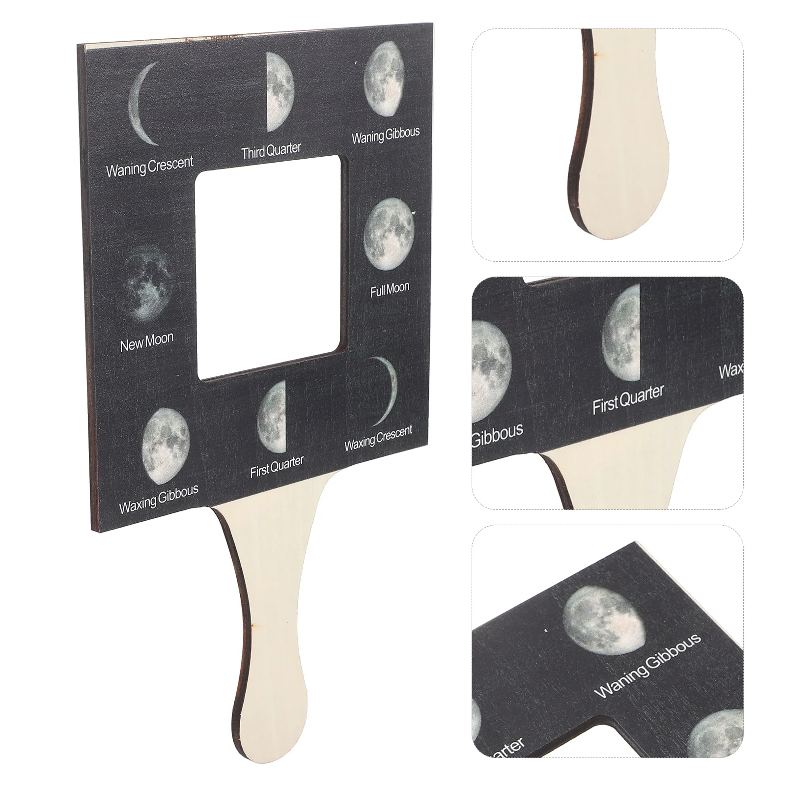 Star Moon Viewer Natural Viewfinder Kids Tools for Nature Leaf Colorful Outdoor Identification Guide